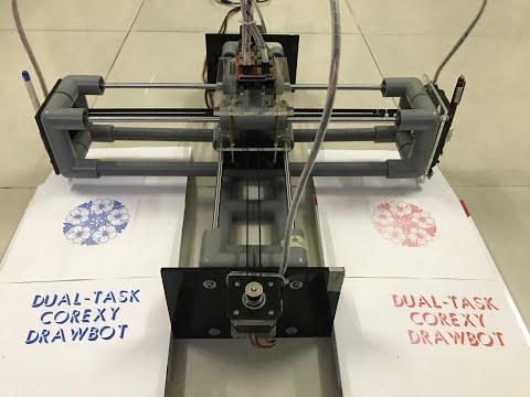 Dual-Task CoreXY DrawBot - Testing