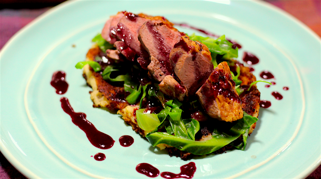 Duck with Redcurrant and Red Wine Sauce | How to | Cooking with Benji.png