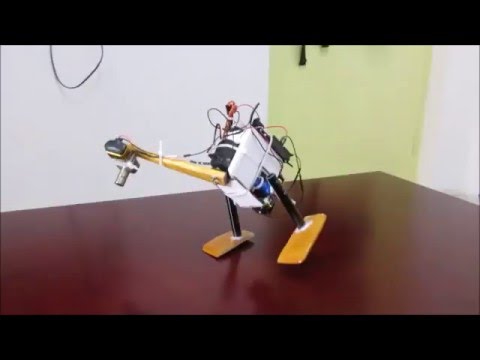 Duckbot with 3 Servos (#4) - with Faceplant Recovery and Yoga Move