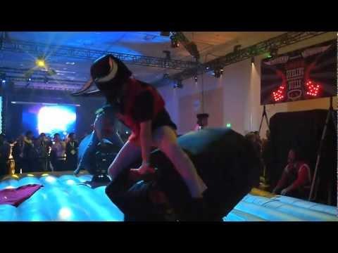 Dueling Mechanical Bulls by The Madagascar Institute