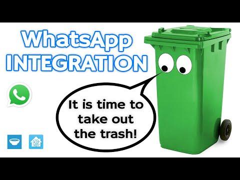 Dumpster Reminder with Home Assistant and WhatsApp, How to set it up