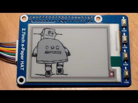 E-Ink Screen Test