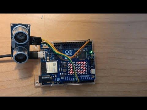 EASY! Ultrasonic Sensor HC-SR04 with Arduino UNO R4