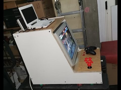 EASY &amp;amp; CHEAP ARCADE MACHINE FROM ALL SCRABS