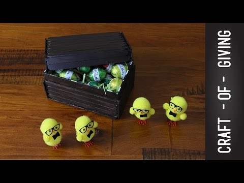 EASY DIY Easter Wooden Chest | Craft of Giving