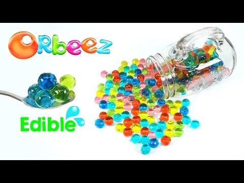 EDIBLE ORBEEZ !! DIY Rainbow Orbeez Jello