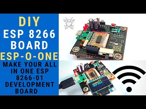 ESP-O-One || Making my own ESP 8266-01 development board