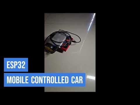 ESP32 Bluetooth controlled car
