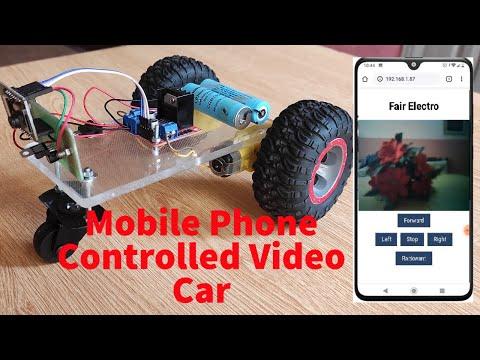 ESP32 CAM Surveillance Car | esp32 cam robot car | esp32 cam