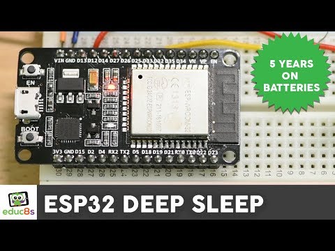 ESP32 Deep Sleep Tutorial for Low Power Projects