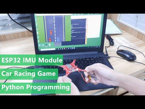 ESP32 IMU Module WiFi Project - Car Racing Game