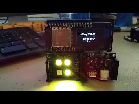 ESP32 Neopixel Wifi Badge