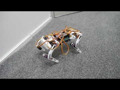 ESP32 Small robot dog, quadruped robot