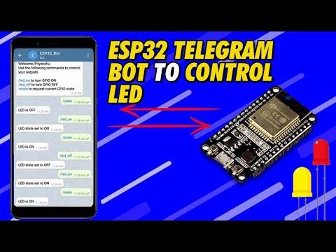 ESP32 Telegram Bot to Control LED