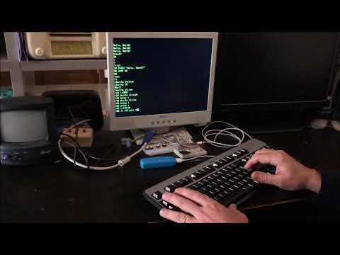 ESP32 VGA PC running BASIC