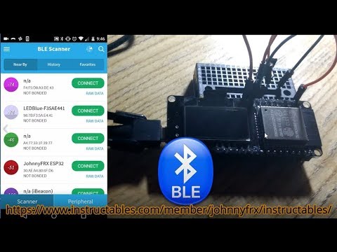 ESP32 WEMOS Lolin w/Bluetooth BLE LM35 Data