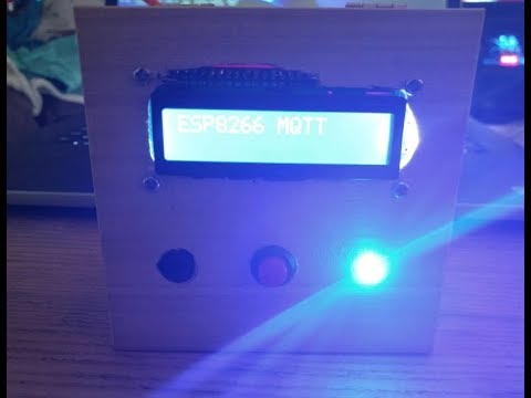 ESP8266/Arduino MQTT Text Memo Notifier