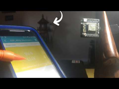 ESP8266/ESP12 Witty -  Arduino Powered SmartThings Illuminance Sensor