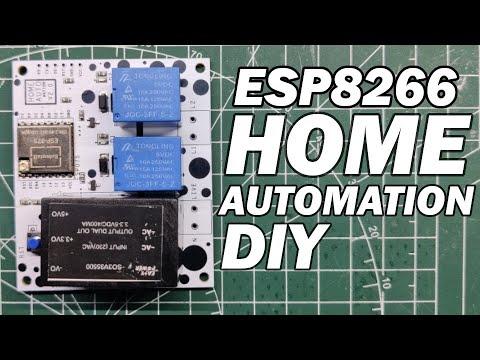 ESP8266 Home Automation Board with ESP07S Module