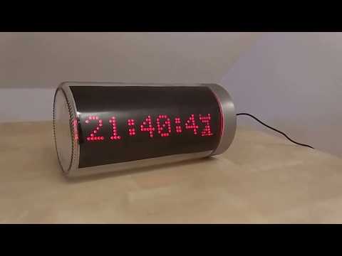 ESP8266 LED Matrix Clock