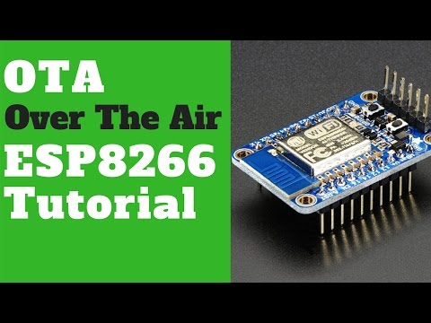 ESP8266 OTA Example Arduino Code Tutorial | Over The Air Update