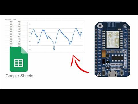 ESP8266 data logger to Google spreadsheet | Excel