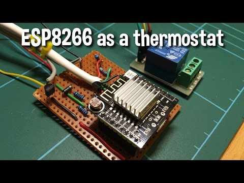 ESP8266 thermostat ready to roll