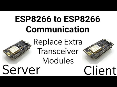 ESP8266 to ESP8266 Communication