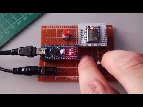 ESP8266-07/12E Programmer With Arduino Nano