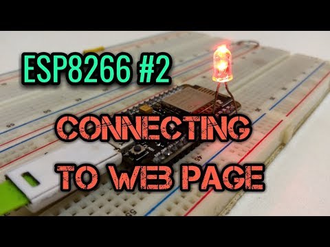 ESP8266-NODEMCU $3 WiFi module #2 - Wireless Pins Controlling through WEB PAGE