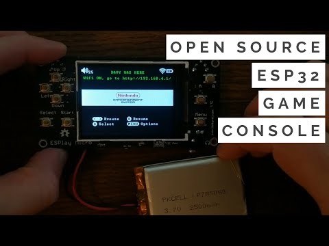 ESPlay Micro: Open Source ESP32 Game Console