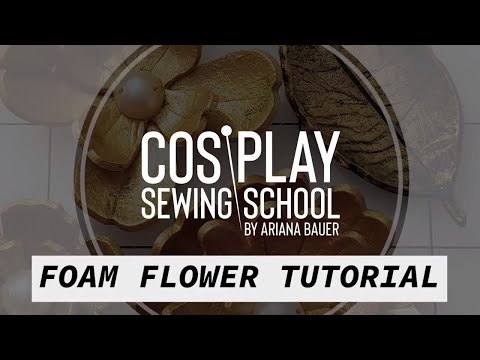 EVA Foam Flower Tutorial with SKS Props Foam