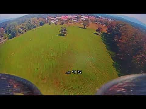 Eachine trashcan range test with cheap mods for flysky