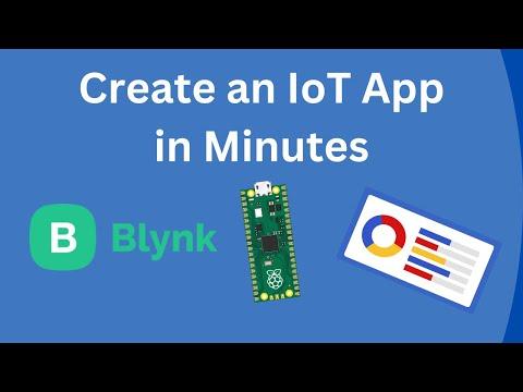 Easily Create an IoT App with Blynk and Raspberry Pi Pico W: Step-by-Step Guide