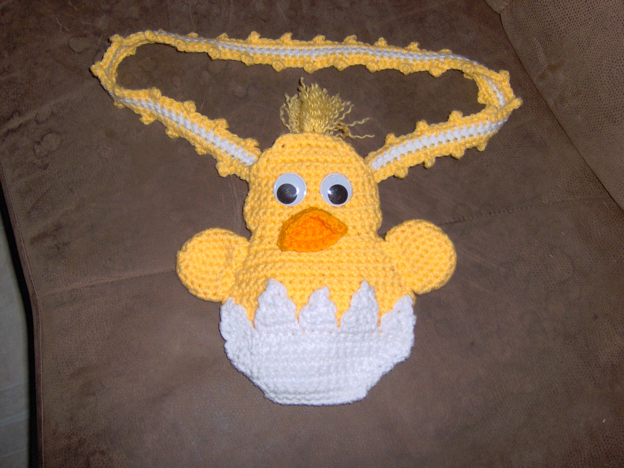 Easter chock/duckie bag