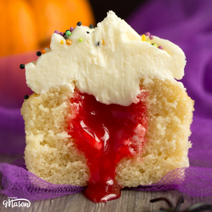 Easy Bloody Surprise Halloween Cupcakes SQUARE(2).jpg