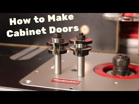 Easy Cabinet Doors Made on the Router Table