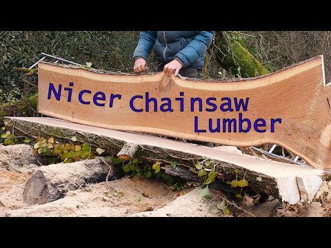 Easy Chainsaw Milling Tricks to make better lumber