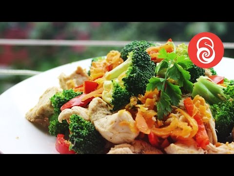 Easy Chicken Vegetable Mix - Healthy Recipes