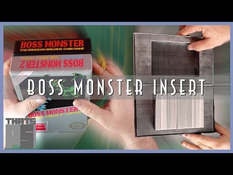 Easy DIY Boss Monster Insert