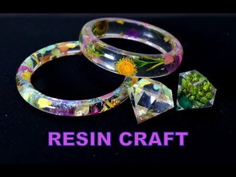 Easy DIY Ideas from Epoxy RESIN || DIY Resin Craft || Resin Bangles ||