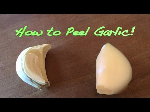 Easy Garlic Peeling Hack