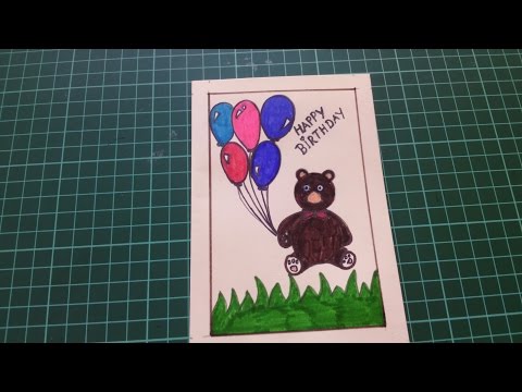 Easy Happy Birthday Card