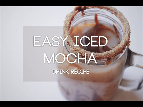 Easy Iced Mocha (Dairy Free) | Drink Recipe