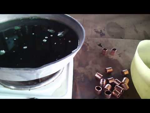 Easy Nickel Plate Copper Without electricity or Activator