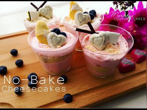 Easy No-Bake Cheesecake | Valentine's Day