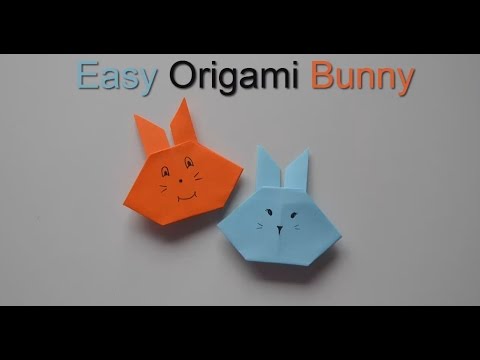 Easy Origami Bunny - DIY Crafts Totorials - Giulia's Art