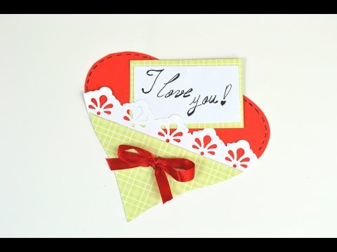 Easy Paper Hearth - Last Minute Gift Cards for Valentine's day - DIY Crafts