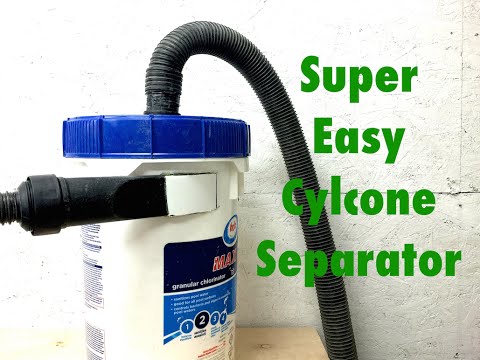 Easy cyclone separator