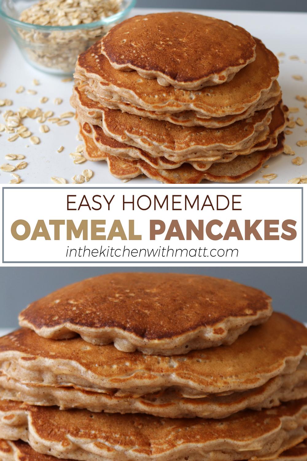 Easy homemade oatmeal pancakes Pin.jpg